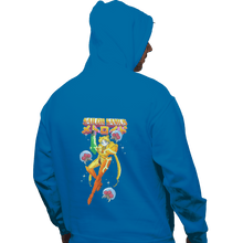 Load image into Gallery viewer, Shirts Pullover Hoodies, Unisex / Small / Sapphire Sailor Samus Power Suit
