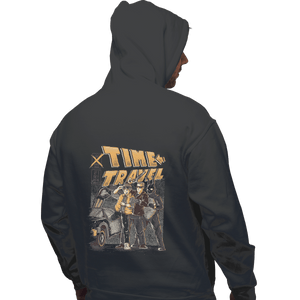 Shirts Pullover Hoodies, Unisex / Small / Charcoal Time Travel