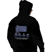 Load image into Gallery viewer, Daily_Deal_Shirts Pullover Hoodies, Unisex / Small / Black Demoralized Aliens
