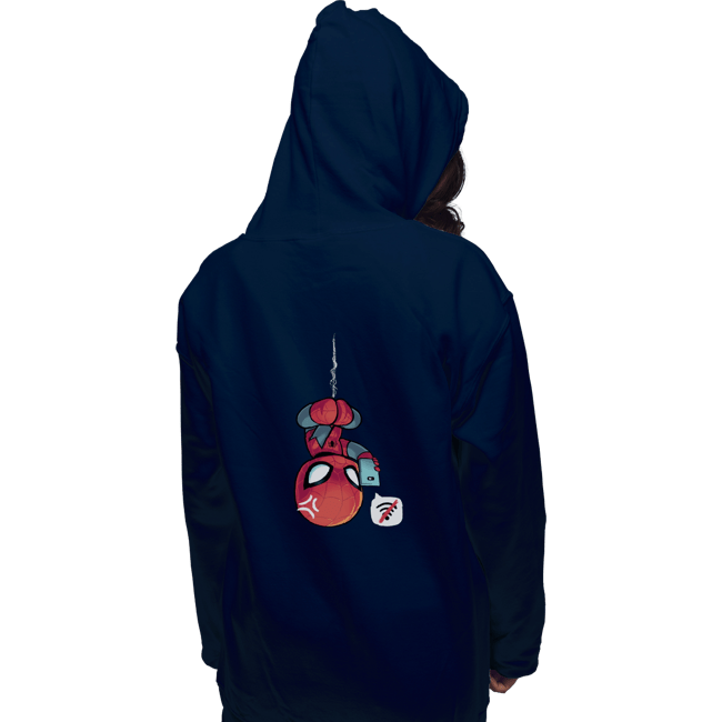 Shirts Pullover Hoodies, Unisex / Small / Navy Chibi Spider