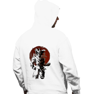 Shirts Pullover Hoodies, Unisex / Small / White Saiyan Sun