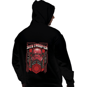 Shirts Zippered Hoodies, Unisex / Small / Black Sith Trooper