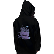 Load image into Gallery viewer, Shirts Pullover Hoodies, Unisex / Small / Black A Cup Of Magic
