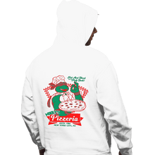 Load image into Gallery viewer, Secret_Shirts Pullover Hoodies, Unisex / Small / White Mikey&#39;s Pizzeria
