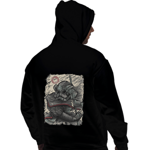 Shirts Pullover Hoodies, Unisex / Small / Black The Samurai Captain