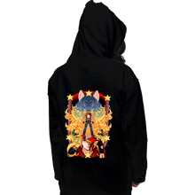 Load image into Gallery viewer, Shirts Pullover Hoodies, Unisex / Small / Black Lone Wolf
