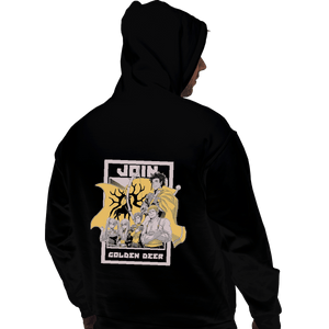 Shirts Zippered Hoodies, Unisex / Small / Black Join Golden Deer