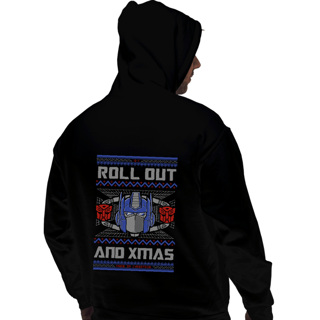 Shirts Pullover Hoodies, Unisex / Small / Black Roll Out And Xmas