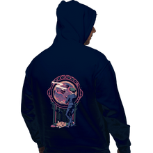 Load image into Gallery viewer, Daily_Deal_Shirts Pullover Hoodies, Unisex / Small / Navy Space Cowboy Contemplation
