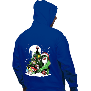 Daily_Deal_Shirts Pullover Hoodies, Unisex / Small / Royal Blue Puny God Christmas