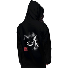 Load image into Gallery viewer, Shirts Pullover Hoodies, Unisex / Small / Black Gengar Ink
