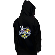 Load image into Gallery viewer, Shirts Pullover Hoodies, Unisex / Small / Black Animatronics Maniacs

