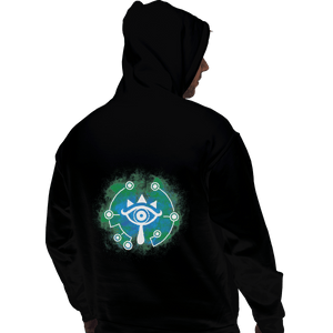 Shirts Pullover Hoodies, Unisex / Small / Black Open Your Sheikah Eye
