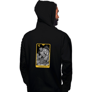 Shirts Pullover Hoodies, Unisex / Small / Black Tarot Strength