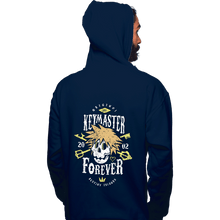 Load image into Gallery viewer, Shirts Pullover Hoodies, Unisex / Small / Navy Keymaster Forever
