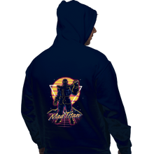 Load image into Gallery viewer, Shirts Pullover Hoodies, Unisex / Small / Navy Retro Mad Titan
