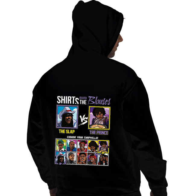 Secret_Shirts Pullover Hoodies, Unisex / Small / Black Shirts VS. Blouses