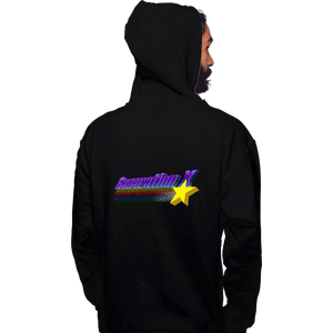 Daily_Deal_Shirts Pullover Hoodies, Unisex / Small / Black Generation X