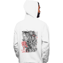 Load image into Gallery viewer, Shirts Pullover Hoodies, Unisex / Small / White Legend Of The Saiyan
