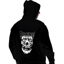 Load image into Gallery viewer, Daily_Deal_Shirts Pullover Hoodies, Unisex / Small / Black More Brains!
