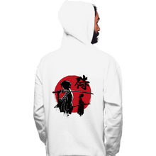 Load image into Gallery viewer, Daily_Deal_Shirts Pullover Hoodies, Unisex / Small / White Mugen And Jin Sumi-e
