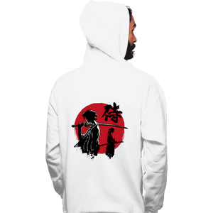 Daily_Deal_Shirts Pullover Hoodies, Unisex / Small / White Mugen And Jin Sumi-e
