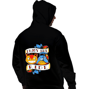 Daily_Deal_Shirts Pullover Hoodies, Unisex / Small / Black Enjoy The Ride