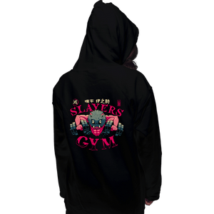 Daily_Deal_Shirts Pullover Hoodies, Unisex / Small / Black Inosuke Slayers Gym
