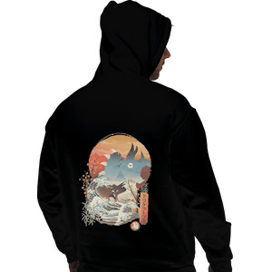 Shirts Zippered Hoodies, Unisex / Small / Black Blue Ranger Ukiyoe