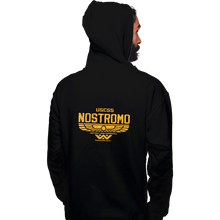 Load image into Gallery viewer, Sold_Out_Shirts Pullover Hoodies, Unisex / Small / Black Nostromo Crew
