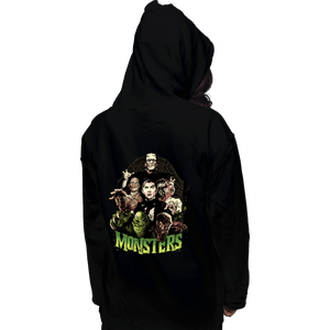 Shirts Pullover Hoodies, Unisex / Small / Black Monsters