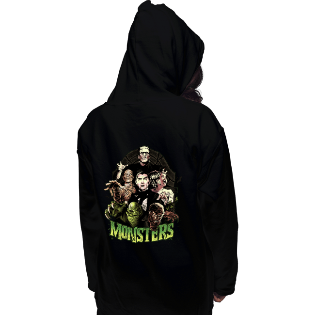 Shirts Pullover Hoodies, Unisex / Small / Black Monsters