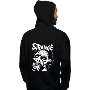 Shirts Pullover Hoodies, Unisex / Small / Black Something Strange