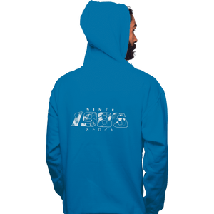 Shirts Pullover Hoodies, Unisex / Small / Sapphire Metroid 1986