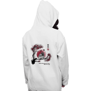 Last_Chance_Shirts Pullover Hoodies, Unisex / Small / White Heeler Sisters In Japan