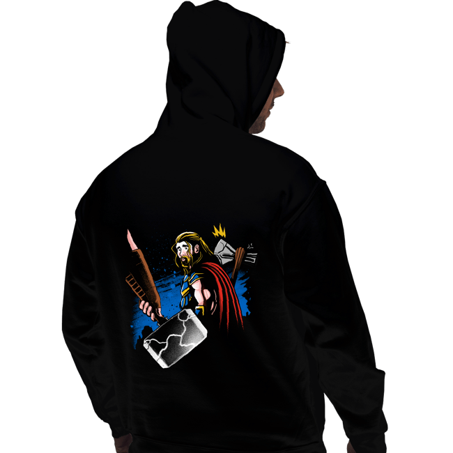 Daily_Deal_Shirts Pullover Hoodies, Unisex / Small / Black The Hammer Returns