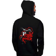 Load image into Gallery viewer, Secret_Shirts Pullover Hoodies, Unisex / Small / Black Venom VS Carnage
