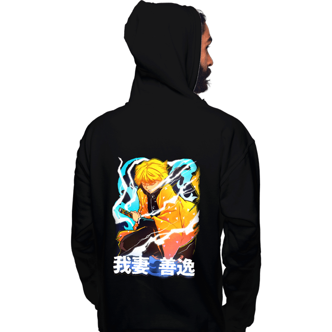 Shirts Pullover Hoodies, Unisex / Small / Black Zenitsu