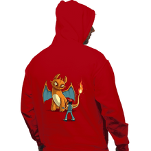 Load image into Gallery viewer, Shirts Pullover Hoodies, Unisex / Small / Red How To Train Your Monster
