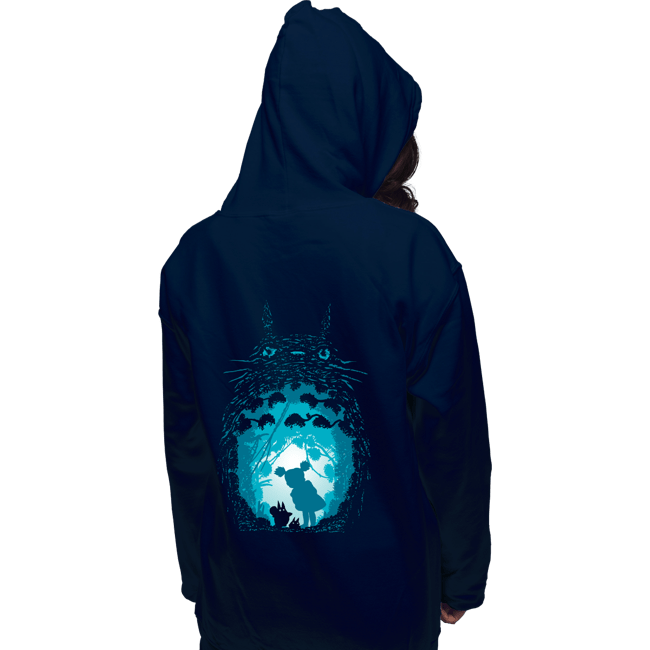 Shirts Pullover Hoodies, Unisex / Small / Navy Forest Spirits