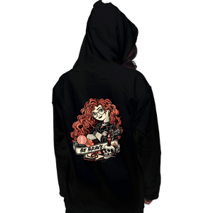 Daily_Deal_Shirts Pullover Hoodies, Unisex / Small / Black Rocker Merida