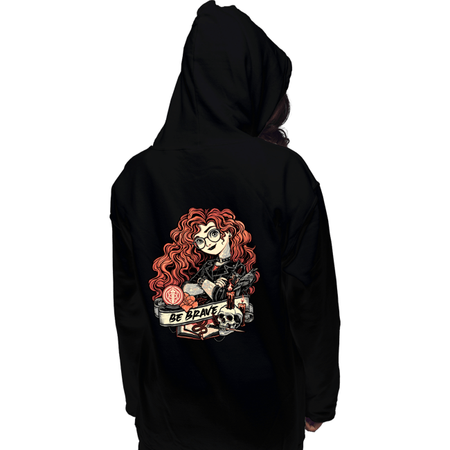 Daily_Deal_Shirts Pullover Hoodies, Unisex / Small / Black Rocker Merida