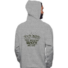 Load image into Gallery viewer, Secret_Shirts Pullover Hoodies, Unisex / Small / Sports Grey Those Who Do Not Wander
