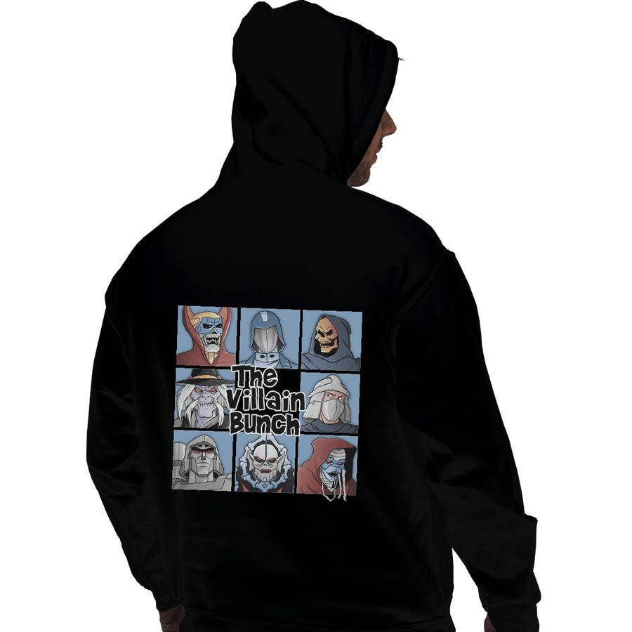 Shirts Zippered Hoodies, Unisex / Small / Black The Villain Bunch