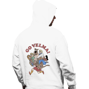 Secret_Shirts Pullover Hoodies, Unisex / Small / White Go Velma!