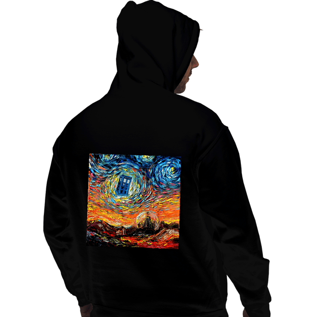 Shirts Pullover Hoodies, Unisex / Small / Black Van Gogh Never Saw Gallifrey