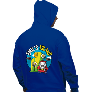 Shirts Pullover Hoodies, Unisex / Small / Royal Blue Emil Island