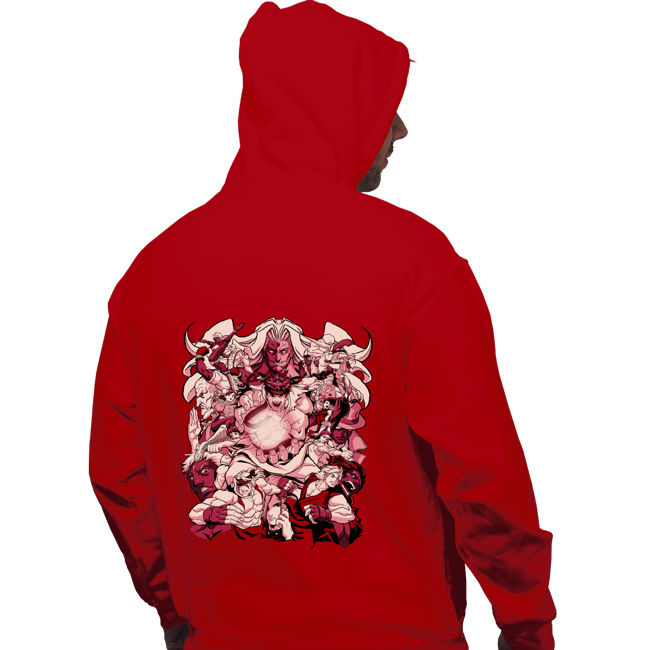 Daily_Deal_Shirts Pullover Hoodies, Unisex / Small / Red Prepare To Strike