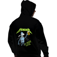 Load image into Gallery viewer, Daily_Deal_Shirts Pullover Hoodies, Unisex / Small / Black And Beer for All
