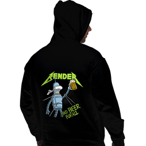 Daily_Deal_Shirts Pullover Hoodies, Unisex / Small / Black And Beer for All